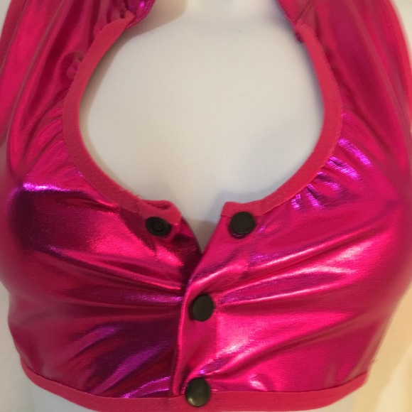 NWT metallic  club wear - Picture 5 of 6